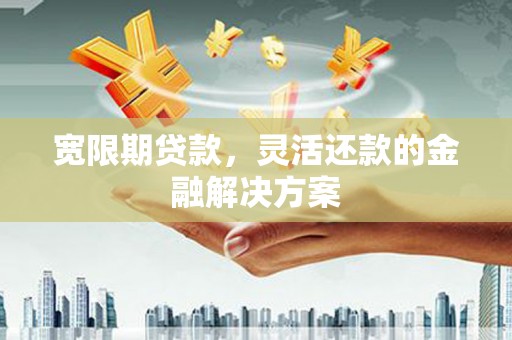 乌海宽限期贷款，灵活还款的金融解决方案