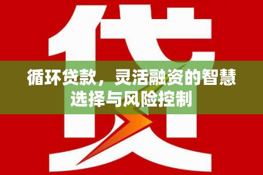 乌海循环贷款，灵活融资的智慧选择与风险控制
