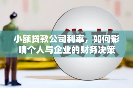 乌海小额贷款公司利率，如何影响个人与企业的财务决策