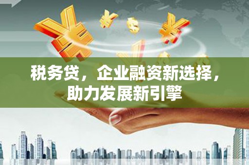 乌海税务贷，企业融资新选择，助力发展新引擎