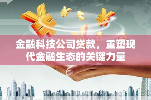 乌海金融科技公司贷款，重塑现代金融生态的关键力量