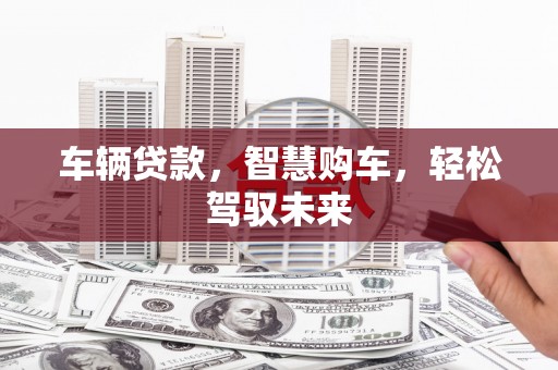 乌海车辆贷款，智慧购车，轻松驾驭未来